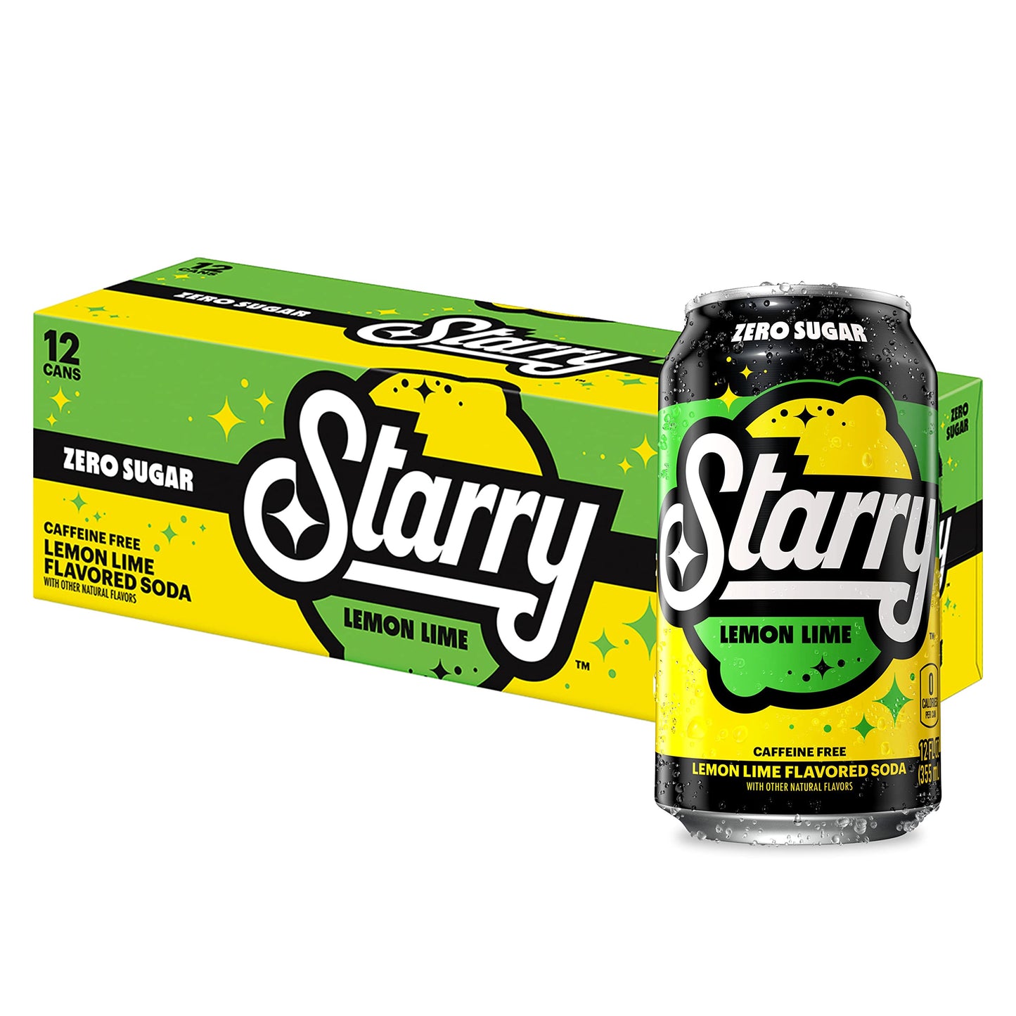 Starry Lemon Lime Zero Sugar (12-Pack)