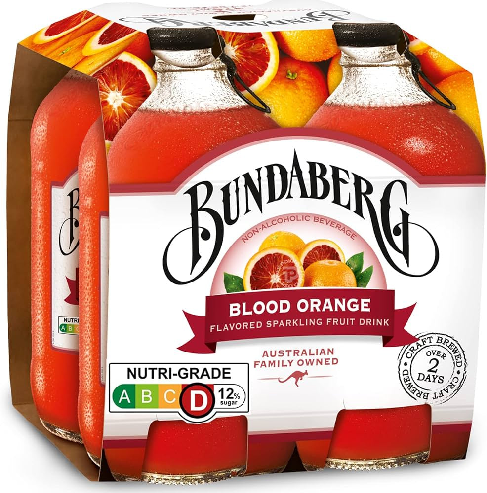 Bundaberg Blood Orange (4-Pack)