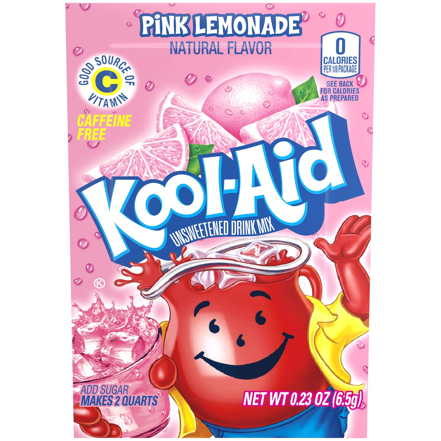 Kool Aid Pink Lemonade Singles 6.5g