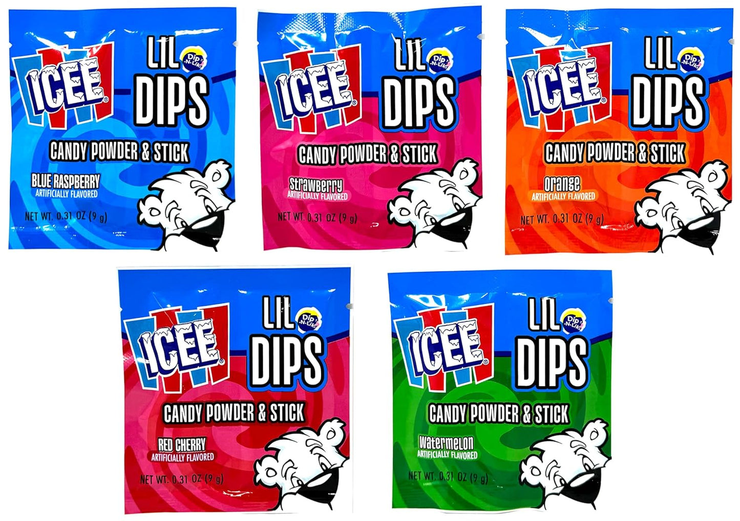 Icee lil dips candy powder & stick 9g