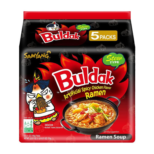 Buldak Spicy Chicken Flavour 5-Pack