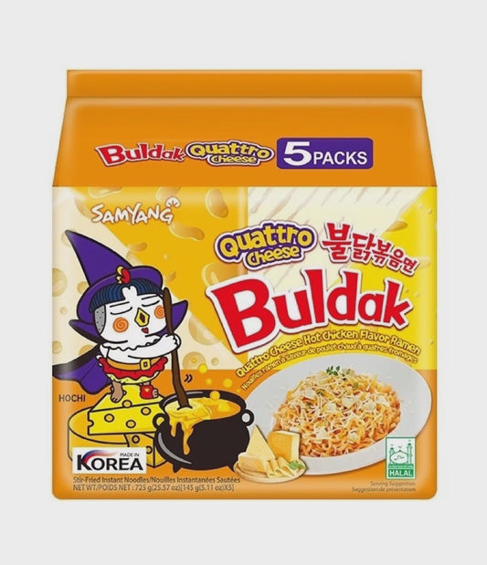 Buldak Quattro Cheese (5-Pack)