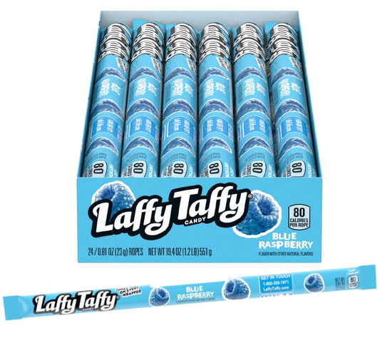 LAFFY TAFFY ROPE IN DISPLAY - BLUE RASPBERRY