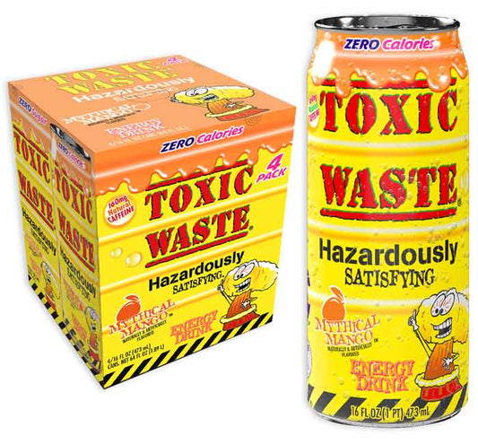 Toxic Waste Mythical Mango Energy (4-Pack)