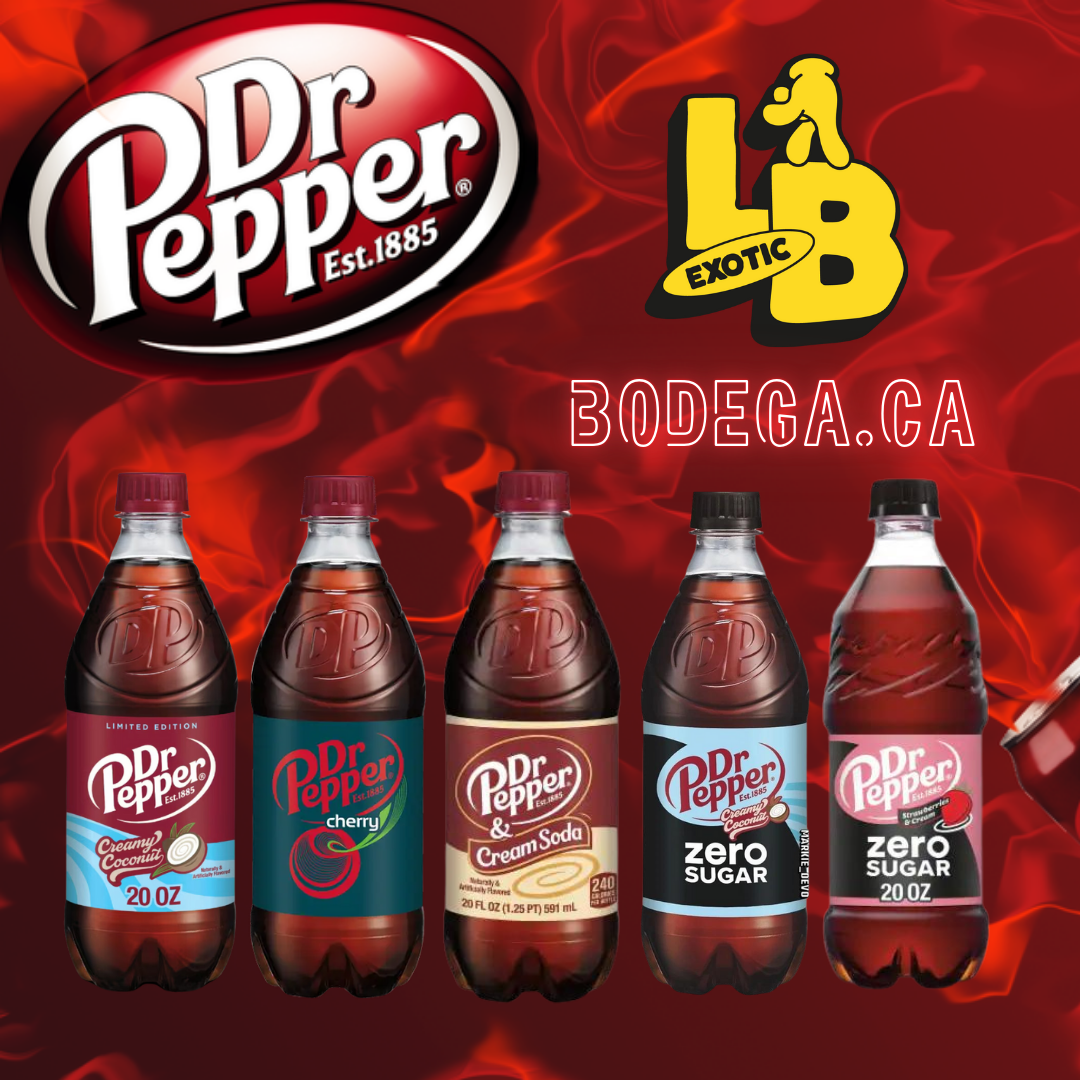 DR PEPPER BOTTLE'S (591ML)