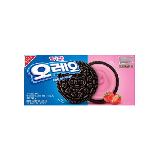 Oreo Strawberry Creme Sandwich (300g)