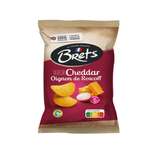 Brets Cheddar Onion Chips (125g)