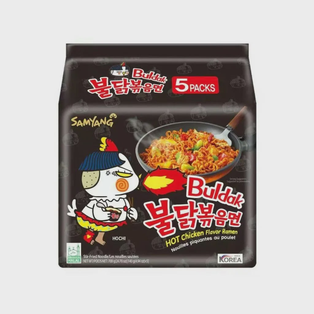 Buldak Hot Chicken 5-Pack