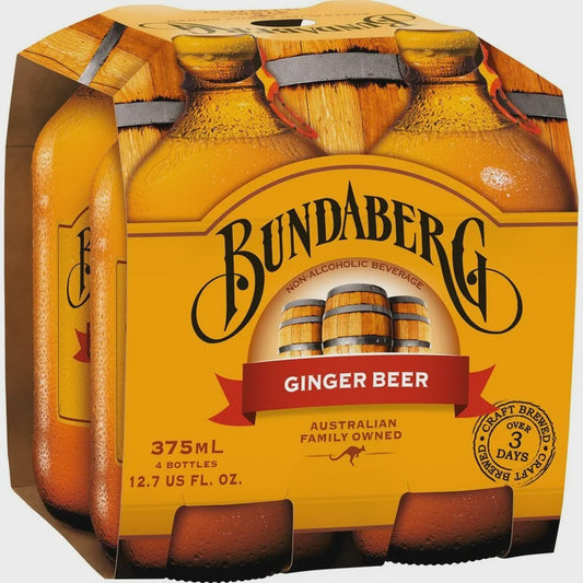 Bundaberg Ginger Beer (4-Pack)