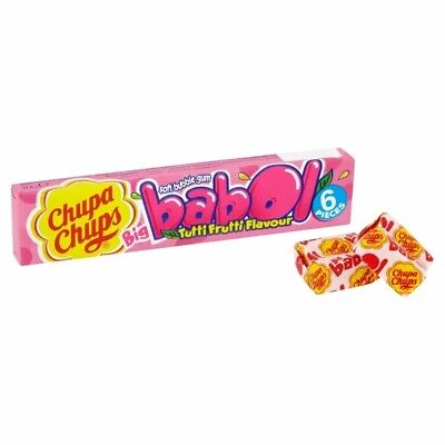 CHUPA CHUPS-Big Babol Bubble Gum  Tutti Frutti (27.6g)