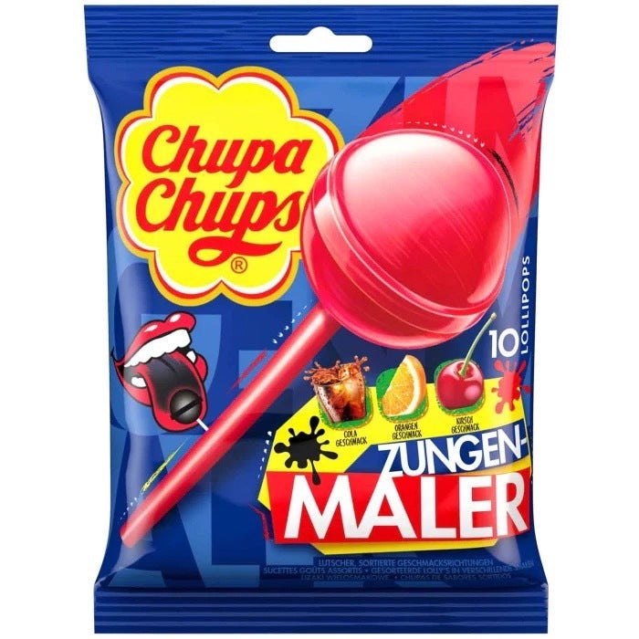 CHUPA CHUPS Lollipop Chupa Chups Graffiti Bag Tongue Colouring (12g)