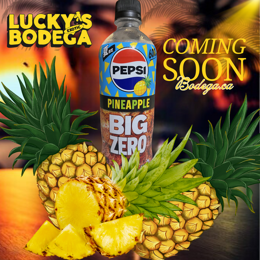 Pepsi Pineapple Big Zero