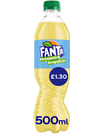 Lilt Fanta- Pineapple Grapefruit (500ml)