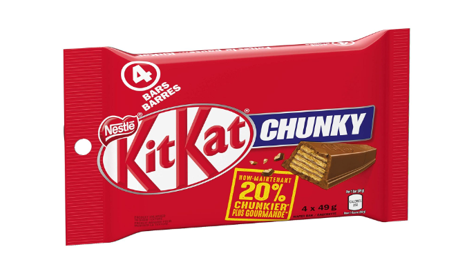 Kit-Kat Official KitKat Chunky chocolate bar