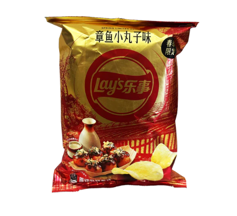 Lays Spring Limited Edition Takoyaki China