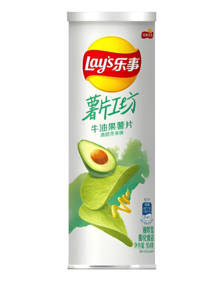 Lay's Potato Chips Avocado Potato Chips Sweet Mustard Flavor 104g