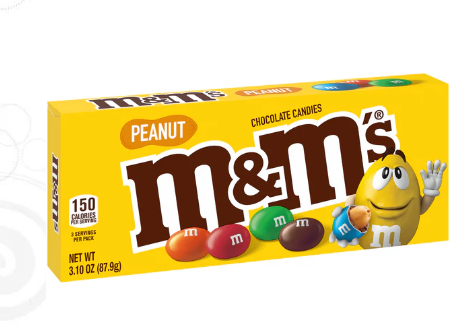 M&M Peanut Theater Box 87.9g