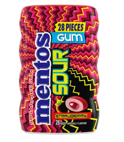 Mentos Sour Strawberry (56g)