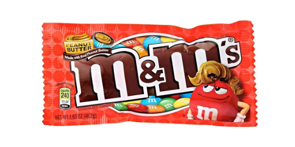 M&Ms Peanut Butter (46.2g)