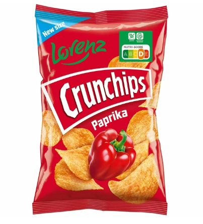 Lorenz Papryka Crunchip (140g)