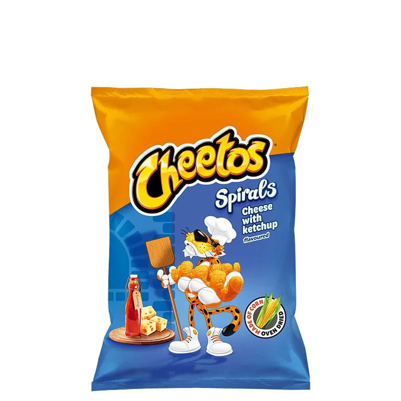 Cheetos Spirals Cheese w/ Ketchup