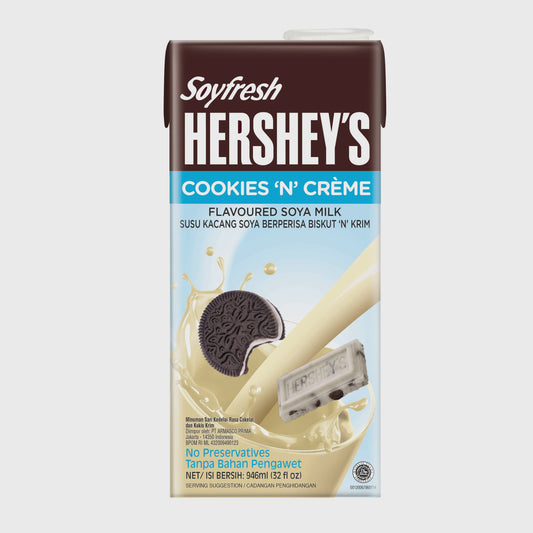 HERSHEY'S Cookies N Cream Flavoured Soya Milk (946ml)