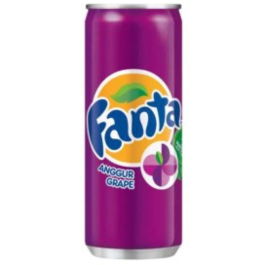 Coca-Cola Fanta Grape Soda 330ml