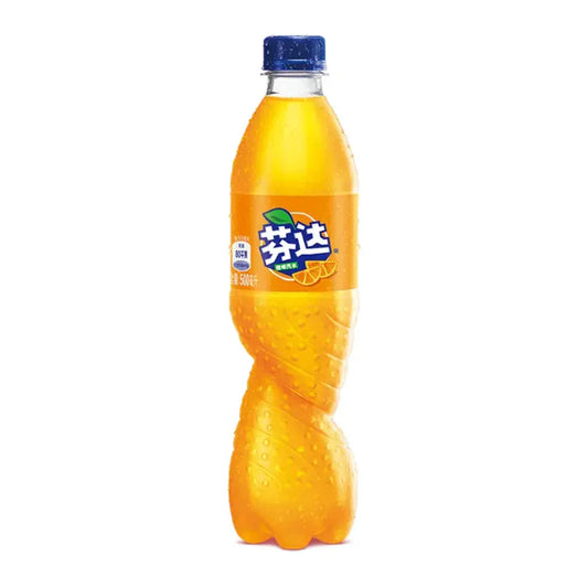 Coca-Cola Fanta Orange Soda 500ml