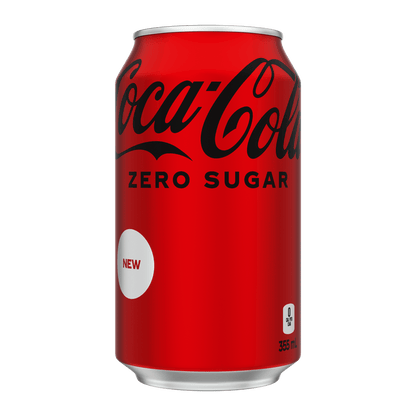 COCA COLA ZERO SUGAR CAN'S (355ML)