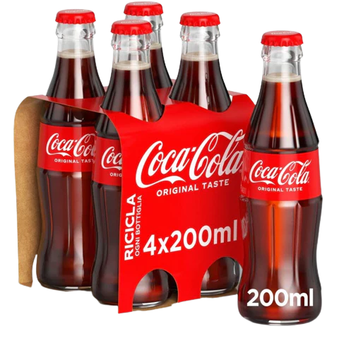 Coca Cola Glass (4-Pack)