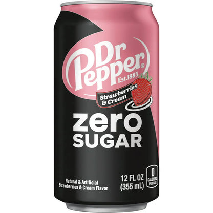 DR PEPPER ZERO SUGAR CAN'S (355ML)