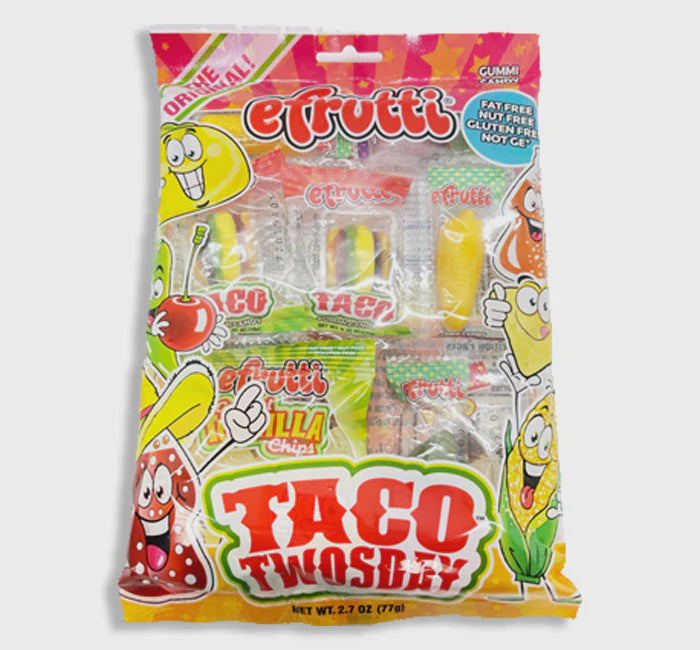 E FRUTTI GUMMI PEG BAG - TACO TWOSDAY