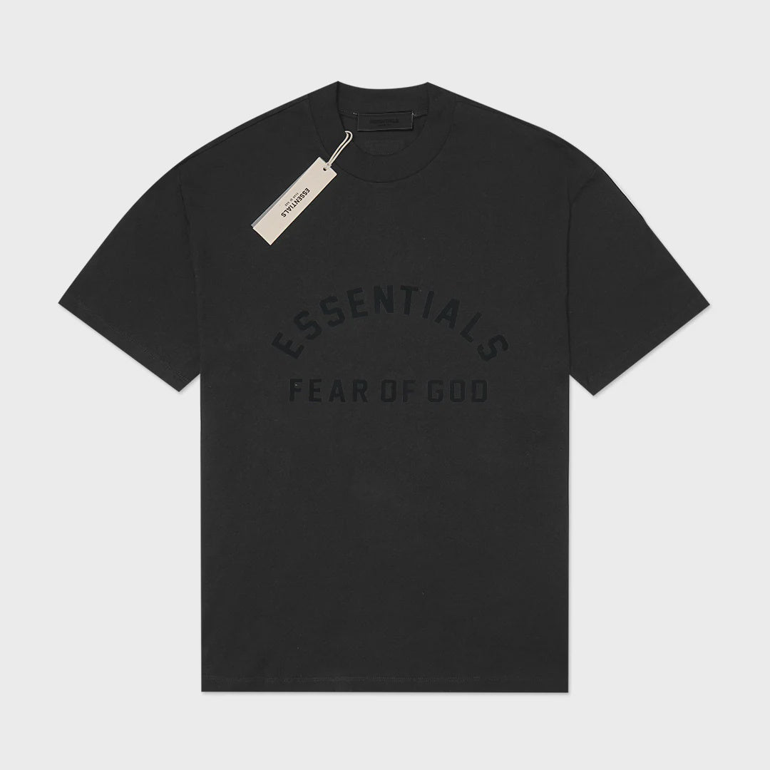 Essentials Curved Text T-Shirt