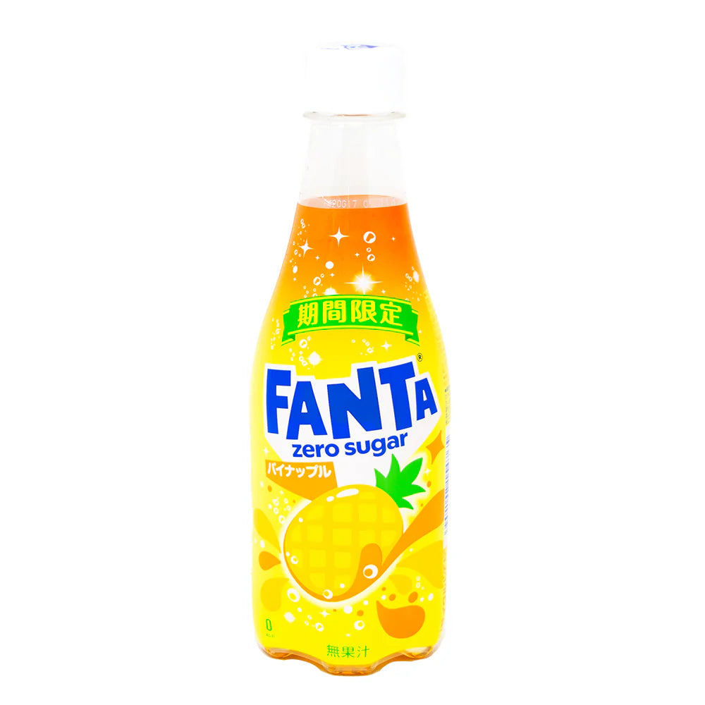 Fanta Pineapple Zero Sugar (410 ml)