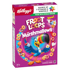 Froot Loops w marshmallows cereal 459g