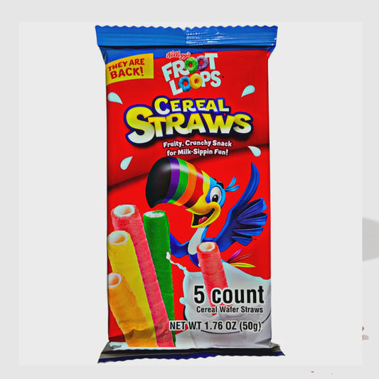 Froot Loops Cereal Straws (50g)