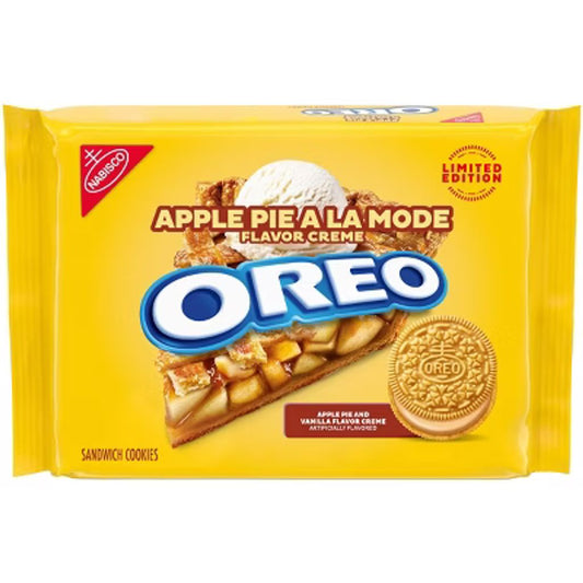 Oreo Apple pie a la mode