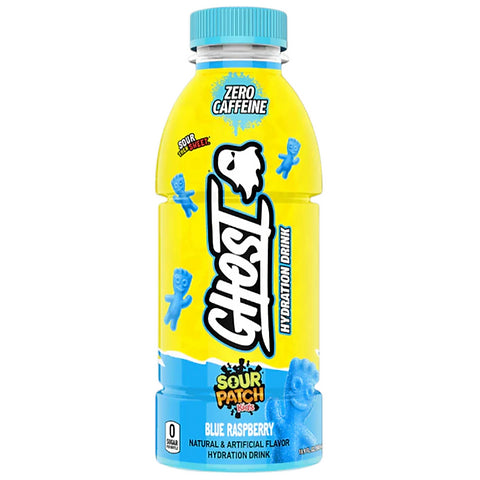 Ghost Sour Patch Kids Blue Raspberry Bottle (500ML)