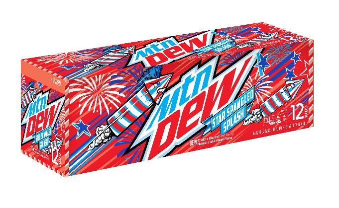 Mountain Dew Star Spangled Splash (12-Pack)