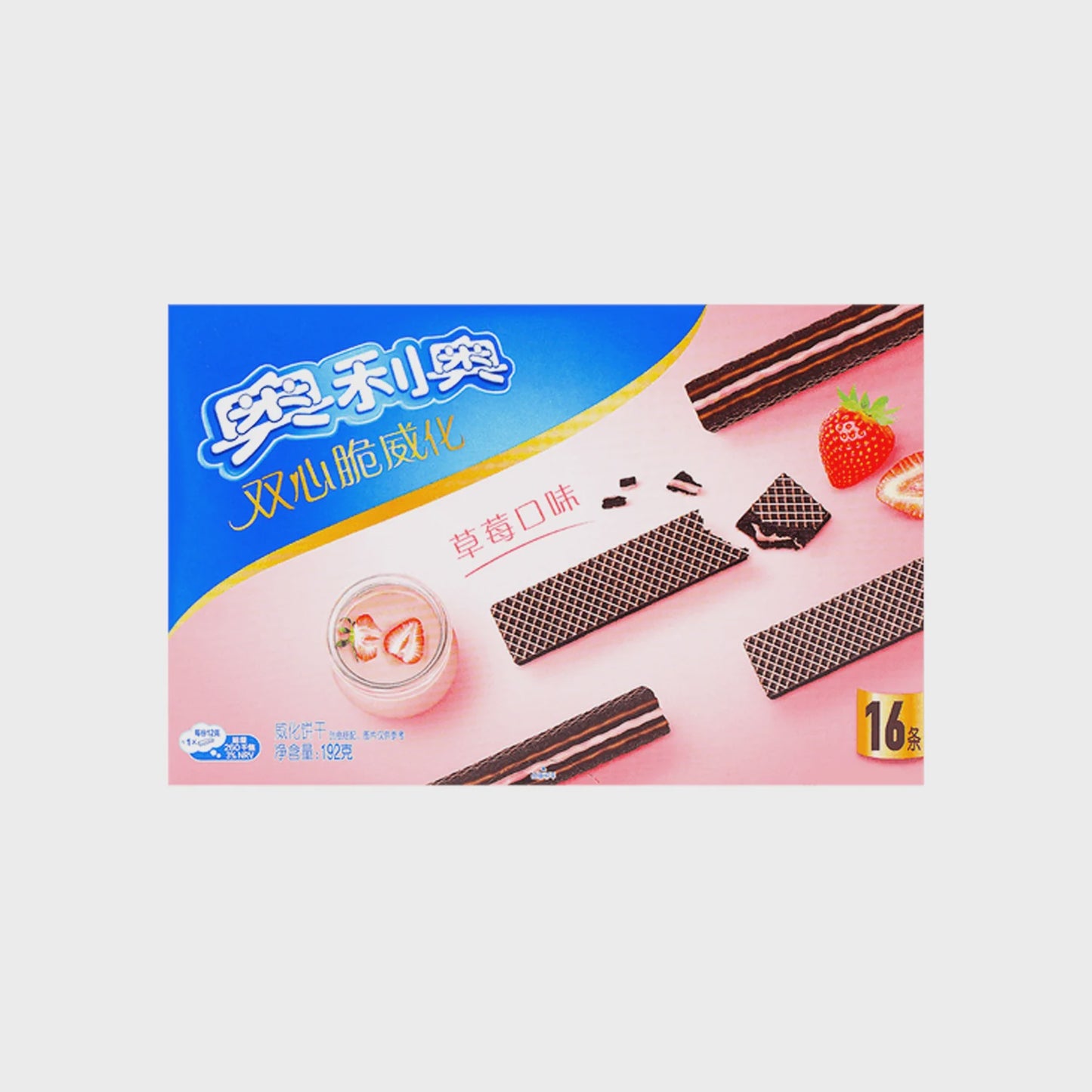 Oreo China Strawberry Filling Wafer