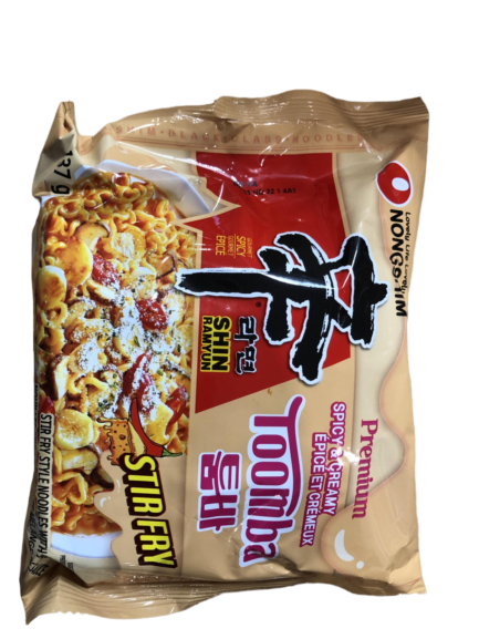 Nongshim Toomba Spicy & Creamy Stir Fry Noodles (Single)