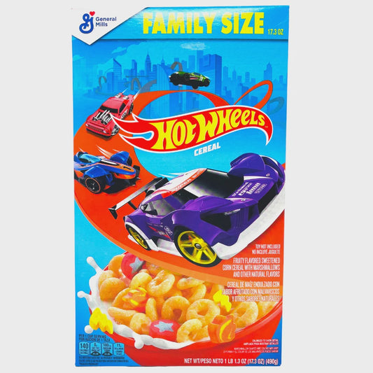 Hot Wheels Cereal Family Size (490g)