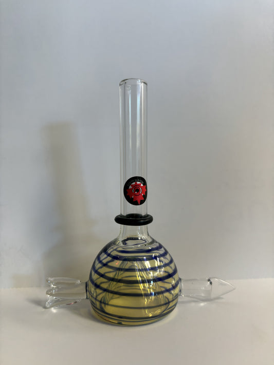 Red Eye Glass Arrow Bowl