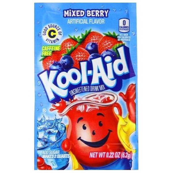 Koolaid Mixed Berry Singles (6.2g)