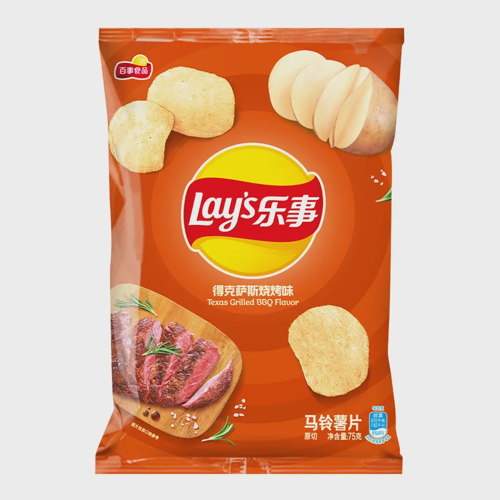 Lays (70g) - Texas Grilled BBQ Flavor