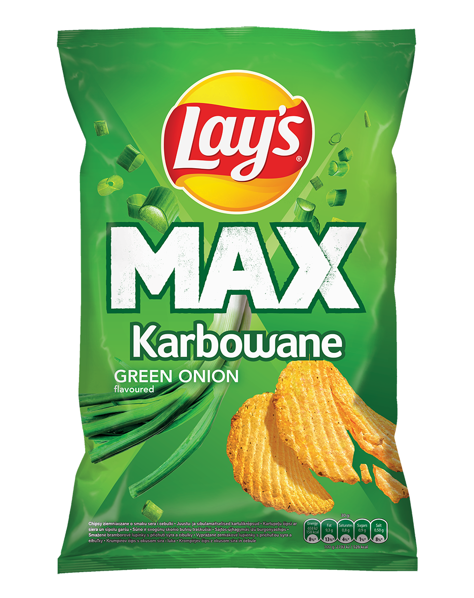 Lays Max Karbowane (Green Onion)