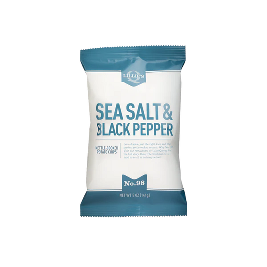 Lillies Sea Salt & Black Pepper Kettle Chips