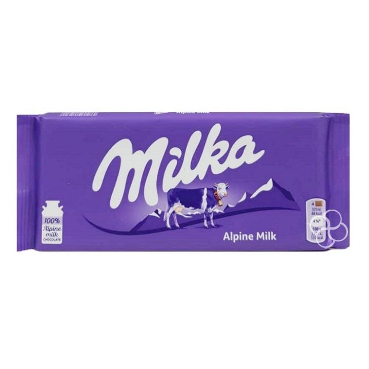 MILKA CHOCOLATE BAR 100g