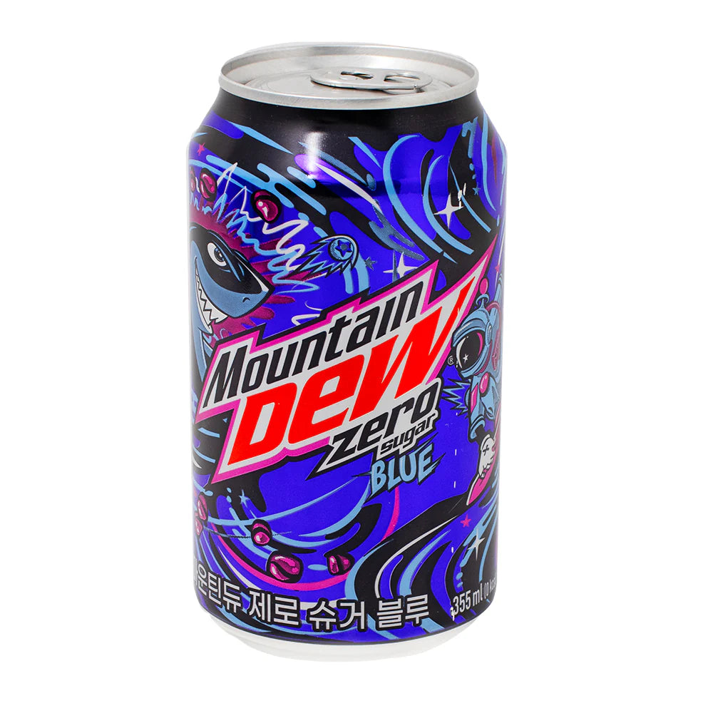 Mountain Dew Blue Zero Can