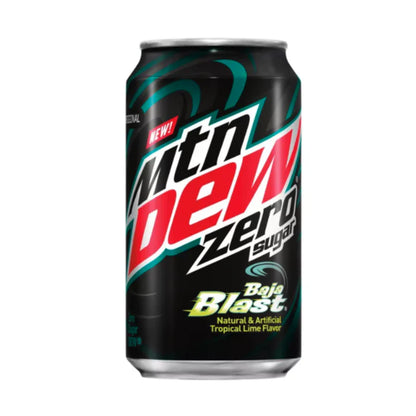 MOUNTAIN DEW ZERO SUGAR CAN